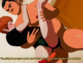Hostel ep3 pt1 - Meu Daddy Urso me botou pra mamar bem gostosinho - Anime Hentai Yaoi south korean gay porn