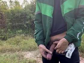 Hard cock not on me to piss outdoor. malaysian chinese gay porn
