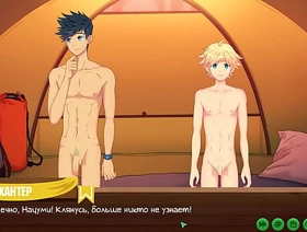 Game: Friends Camp. Episode 14. Conversation with Hunter (Russian voice acting) robust hot gay porn