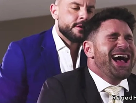 Beamy cock stranger anal fucks perishable realtor all round the hotel room gay porn hot and sexy