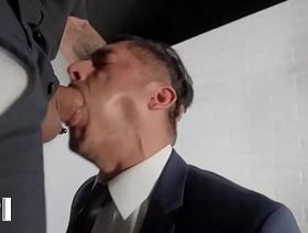 Bo Sinn Comes To Rocky Vallarta's Office To Fix The Light Sandbar He Ends Up Getting His Dick Sucked - PAPI chinese gay porn comic