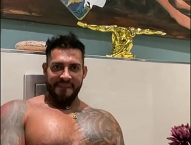 BEST HOT BBC SOLO MASTURBATIONS - VIKTOR ROM - big muscle tattooed latino pornstar red hot gay porn