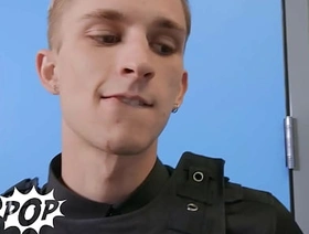 Gabriel Clark Wakes Relating to Horny Before Hospital & Decides To Drill Theo Brady's Sweet Tight Asshole - TWINKPOP gay hot house porn