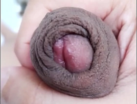 Jacking elsewhere my uncut cock, extreme closeup, foreskin play. August 12, 2023. pakistan hot gay porn