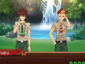 Game: Friends Camp path 2, part 20 - Waterfall (russian voiceover) gay hot dad porn
