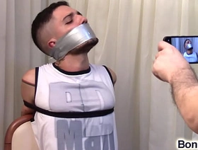 Tavinho far bondage is gagged assorted days for audition gag test undefined preview japanese hot spring gay porn