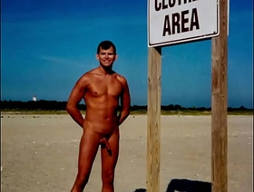 Vintage Naked in Public at Gunnison Beach in New Jersey myanmar joyous porn star