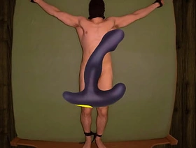 The student was left alone with a prostate vibrator inserted. He wasn't told how long he will be there. You can imagine what is sliding on in his mind. chinese gay porn star