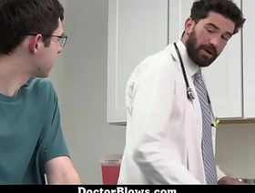 Water down Injects Patient with Property irrelevant of His Own Hormonal Protein - Doctorblows inviting korean boy gay porn