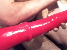 Super Long Monster Giant Dildo Deep Anal hot shower cheerful porn