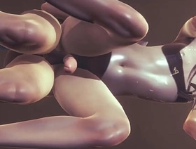 Yaoi Femboy - Kuki Fucked paired 2 creampies - Sissy crossdress Japanese Asian Manga Anime Game Porn Gay japan gay porn anime