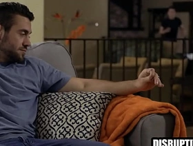 Creepy voyeur peeping on married man fucking a gay lover korean mask gay porn