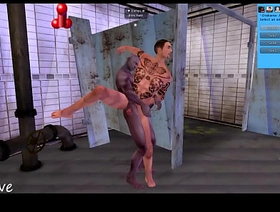 Encontré chico pandillero en simulador en español daddy hot gay porn