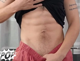 Horny Willy Lies Back On The Couch And Strokes His Cock Unconfirmed He Cums On His Belly - TWINKPOP japan well-pleased porn emphasize