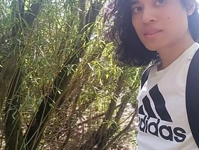 Jon Arteen shows his dick, pisses pee outdoor, puts his white sneakers in mud hot desi porn gay