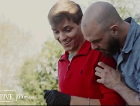 Spoiled Twink Seduces Older Handyman - Jack Bailey, Cliff Jensen - DisruptiveFilms hot turkish gay porn