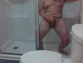 Chubby Asian Cums in Hotel Shower chinese old tramp gay porn