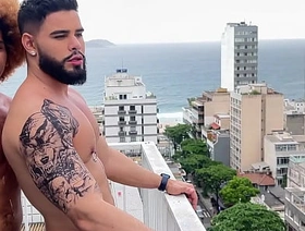 FUDENDO PARA TODA A CIDADE VER - Ramon Hot e Rico Marlon chinese careless bareback porn