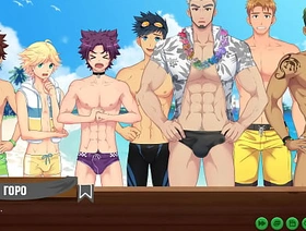 Game: Friends Camp, Episode 11 - Swimming lessons with Namumi (Russian voice acting) china ktv gay porn