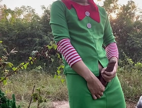 Santa want me close by find Christmas Tree. easy elated japan porn