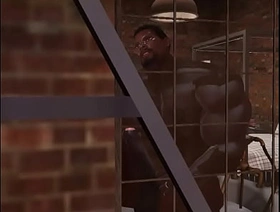 big black participants player stroking in bathtub thailand twink gay porn