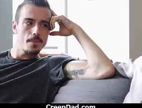 Stepson Can’t Dormant Himself but Eat on Stepdaddy’s Cock! gay korean porn twink