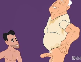 Twink mamando vovô babão - animação games japan delighted porn