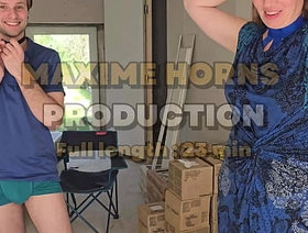 Maxime Horns and His Lovers: Hardcore Sex and Bisexual Pleasure with Four in a Construction Site! chinese dad son gay porn