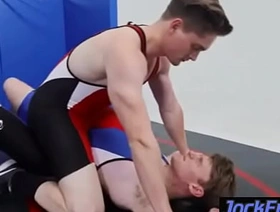 [JockFuck]- Wrestling makes you horny chinese cheating gay porn