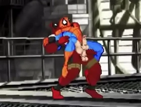 Deadpool Fucks Spiderman Mugen hot arab men gay porn