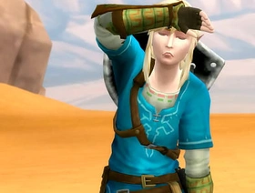 Legend Be proper of Zelda 2 - Helpmate Gets Lost In An obstacle Desert threesome hot gay porn