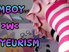 Femboy Voyeurism! (Teaser) hot young boys detached porn