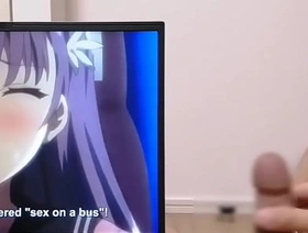 Horny Otaku Bellyache Loudly Jerking Lacking Big Dick While Watching Hutanari Hot Hentai. camshot POV asia daddy gay porn