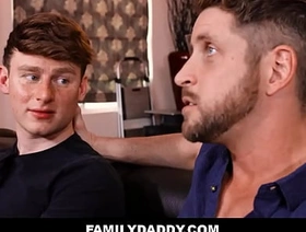 FamilyDaddy - Twink Stepson Gets Advice Foreigner Stepdad In front Going To Concert - Eric Charming, Johnny Ford taiwan gay porn