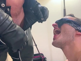 LEATHER Polished DOMINATES TWINK- BRETT TYLER AND DAREK KRAFT hot asian teen gay porn