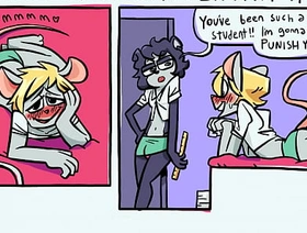 Roleplay Fun: Extra Homework [COMIC DUB] hot gym gay porn