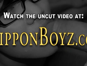 Horny japanese twink riding dick hot abs gay porn