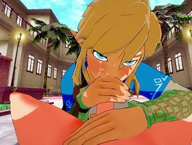 Zelda Genshin Impact Yaoi - Link x Tartaglia POV Handjob Blowjob and Fucked - Japanese asian manga anime game porn well-pleased hot well-pleased porn hunks