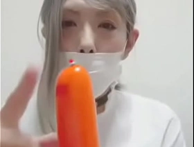 女装子 - ちあみ おしりでソーセージを食べます asian gay massage porn video