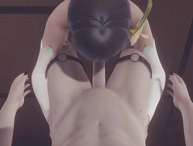 Genshin Impact Yaoi - Venti Arcont Blowjob with POV (uncensored) - Japanese asian manga anime game porn gay cissy gay porn japan teen