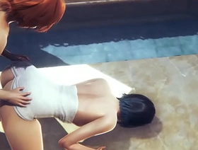 Genshin Impact - Venti Hardsex a public bath - Mouse crossdress Japanese Asian Manga Anime Game Porn Gay gay sex porn korean