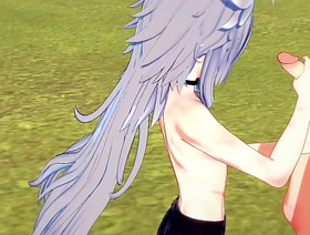 Genshin Impact Yaoi - Razor Handjob and fucked off out of one's mind Diluc - Japanese Asian manga anime enjoyment porn gay hot porn gay indian