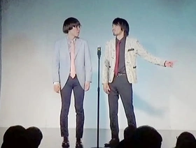 袖に芸人が集まる漫才 hot delighted deepthroat porn