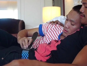 Asian Twinks Daniel and Guy Bareback hot gay black teen porn