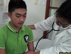 Gay doctor seduces nympho Asian patient in medical room gay porn korean gif