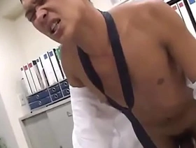 Suited Asian stud getting blown prevalent his berth - Gayfuror.com taiwan freely delighted porn