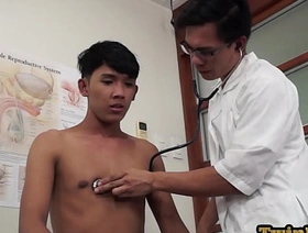 Asian doctor inspecting twinks prat indonesia gay porn vidio