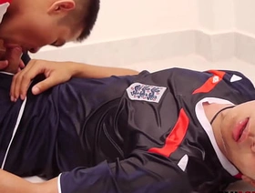 Asian stud barebacked by pissing merry after sucking dick hot hindi merry porn