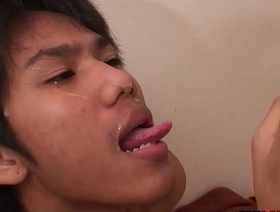 Cocksucking Asian twinks have bareback duo before pissing korean gay porn gangbang