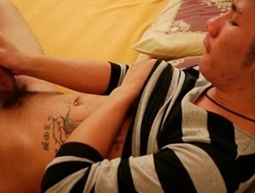 Asian gay strokes his cock in bounds hot teen gay porn video